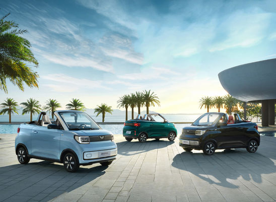 Wuling Hongguang Mini EV ماشینs 280KM با 2 در و 2 صندلی