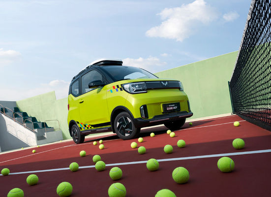 Wuling Hongguang GAMEBOY Mini ماشین Ev 200-300KM 3 Doors 4 صندلی