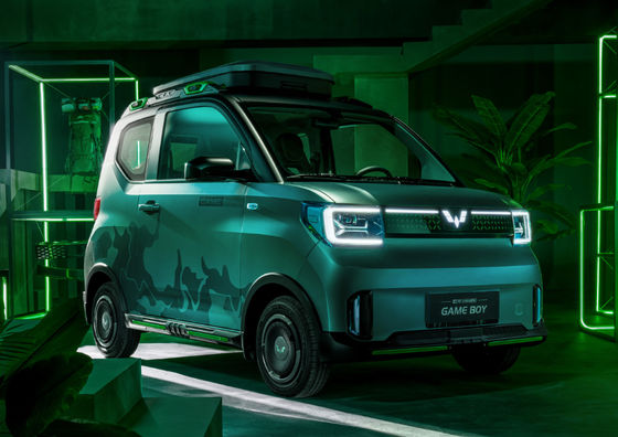 Wuling Hongguang GAMEBOY Mini ماشین Ev 200-300KM 3 Doors 4 صندلی