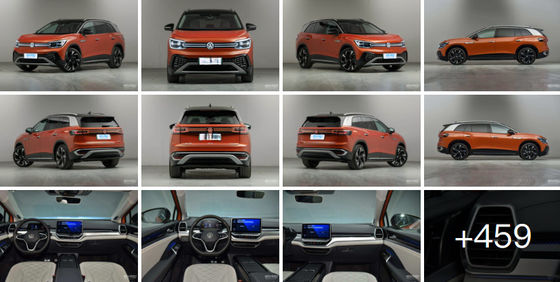 439-586 کیلومتر VW EV ماشینs Vw ID.6 CROZZ سایز متوسط ​​بزرگ 5 در 7 صندلی
