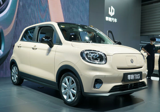 5 در 4 صندلی Leap Motor T03 Mini ماشین 403KM 0.6H Quick Charge
