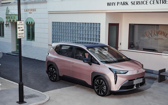 500 کیلومتر 600 کیلومتر AION برقی ماشین Gac Aion Y Suv با عملکرد بالا