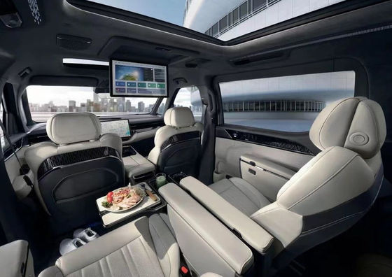 5 در 6 صندلی Geely Zeekr Ev 009 Zeekr برقی ماشین 702-822KM برد طولانی