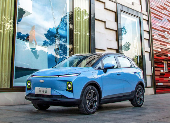 60kw Geely Suv برقی Geometry E Geely 320-410KM 5 Doors 4 صندلی