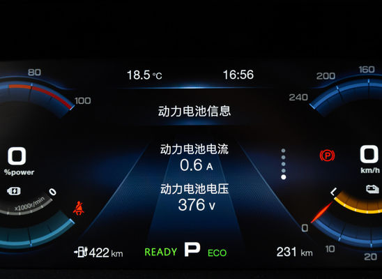 Guangqi Yilue EA6 سدان برقی ماشین 510KM 4 Doors 5 Sets 0.78H Quick Charge